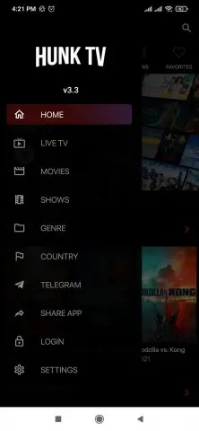 Hunk TV APK free download for mobile
